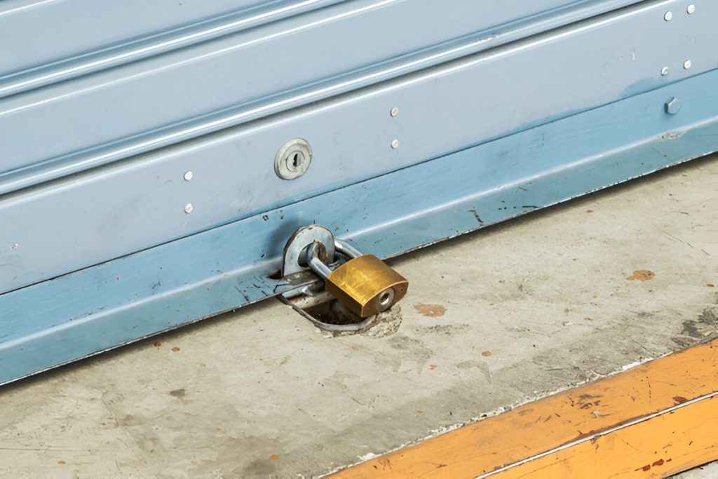 Garage Door Lock Repair 1